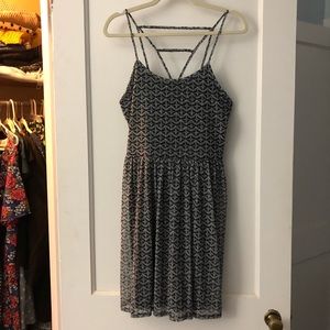 Flirty Summer Dress With Back Detail